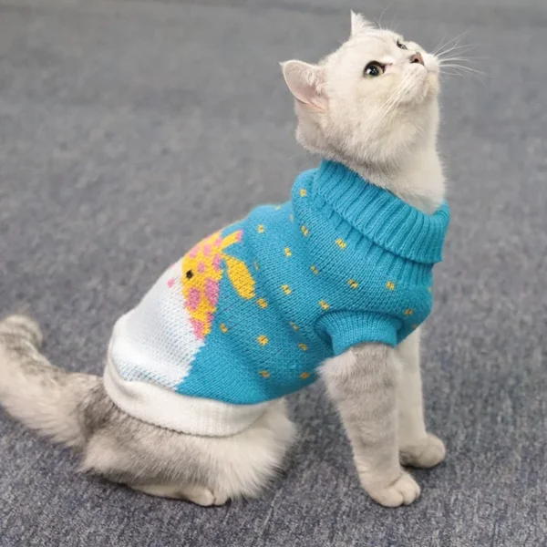 Fashion Winter Cat Sweater Vests